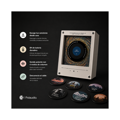 Polaudio - Reproductor de Discos NFC