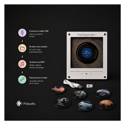 Polaudio - Reproductor de Discos NFC