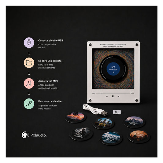 Polaudio - Reproductor de Discos NFC