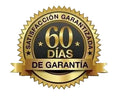 Garantía de 60 DÍAS