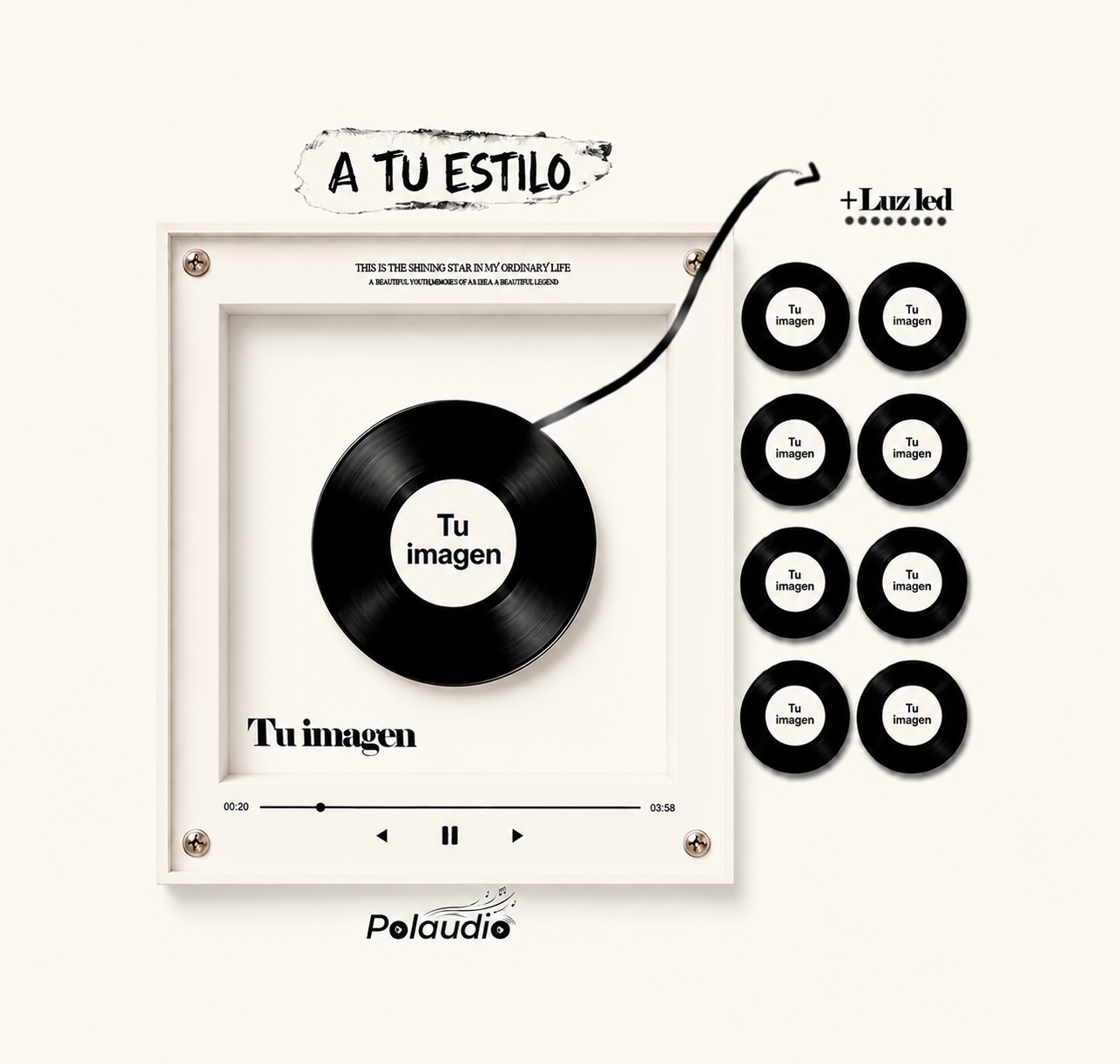 Polaudio - Reproductor de Discos NFC