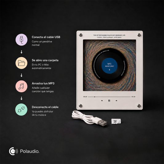 Polaudio - Reproductor de Discos NFC
