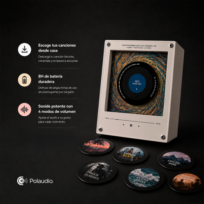 Polaudio - Reproductor de Discos NFC