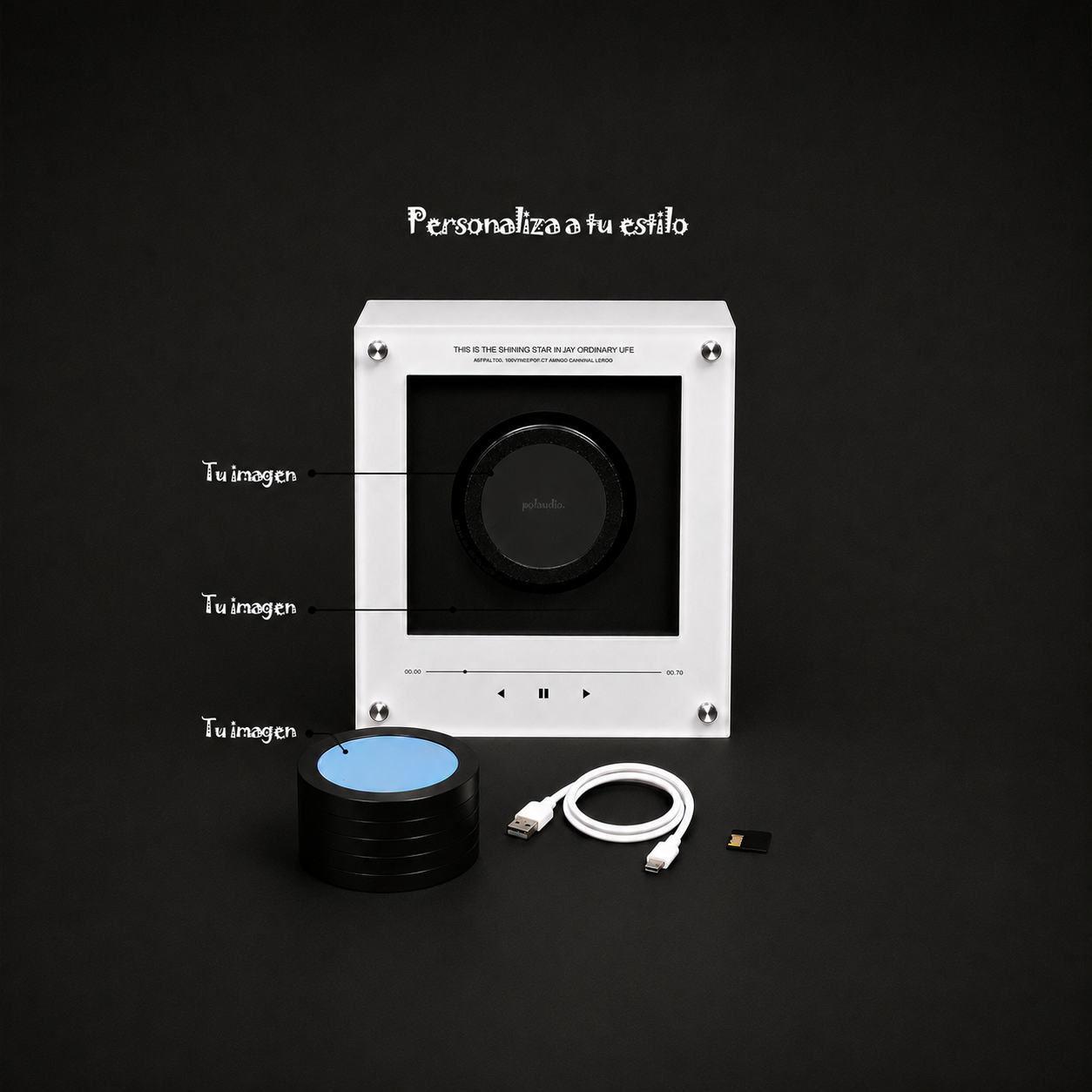 Polaudio - Reproductor de Discos NFC